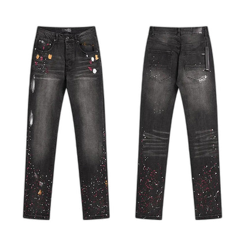 Amiri Men's Black Painter Skinny-Fit Jeans