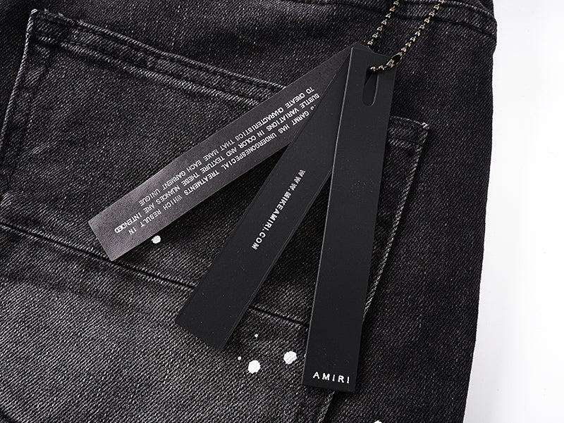 Amiri Men's Black Painter Skinny-Fit Jeans