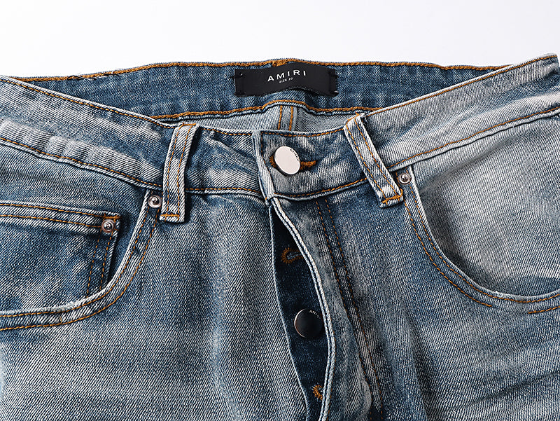 AMIRI Off-set logo jeans