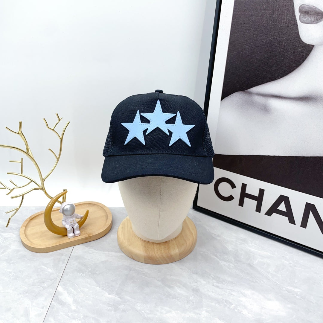 Amiri 3 Star Canvas Hat