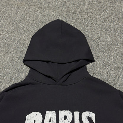 BALENCIAGA PARIS TROPICAL ROUND HOODIE