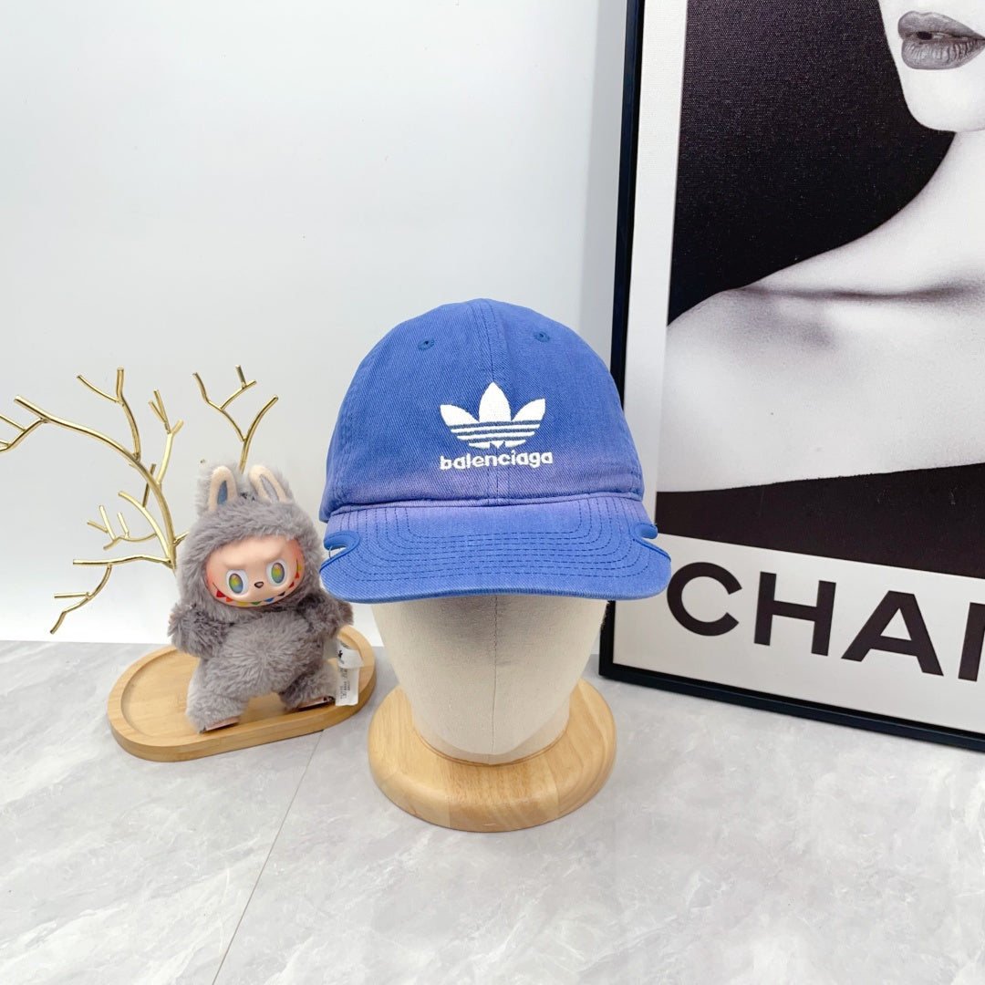 Balenciaga x adidas Trefoil Balenciaga Logo Cap