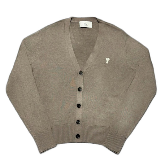 AMI Paris Ami de Coeur V-Neck Cardigan