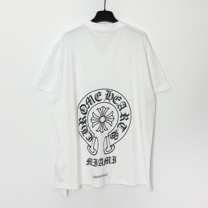 Chrome Hearts Miami Exclusive Horseshoe Short Sleeve Tee