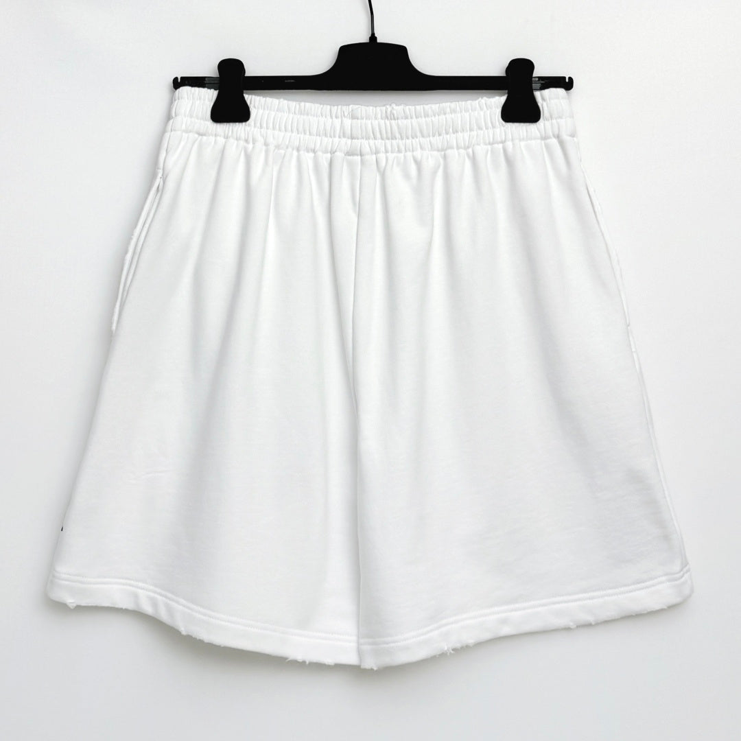 BALENCIAGA MESSY SPRAY Loose Fit Shorts