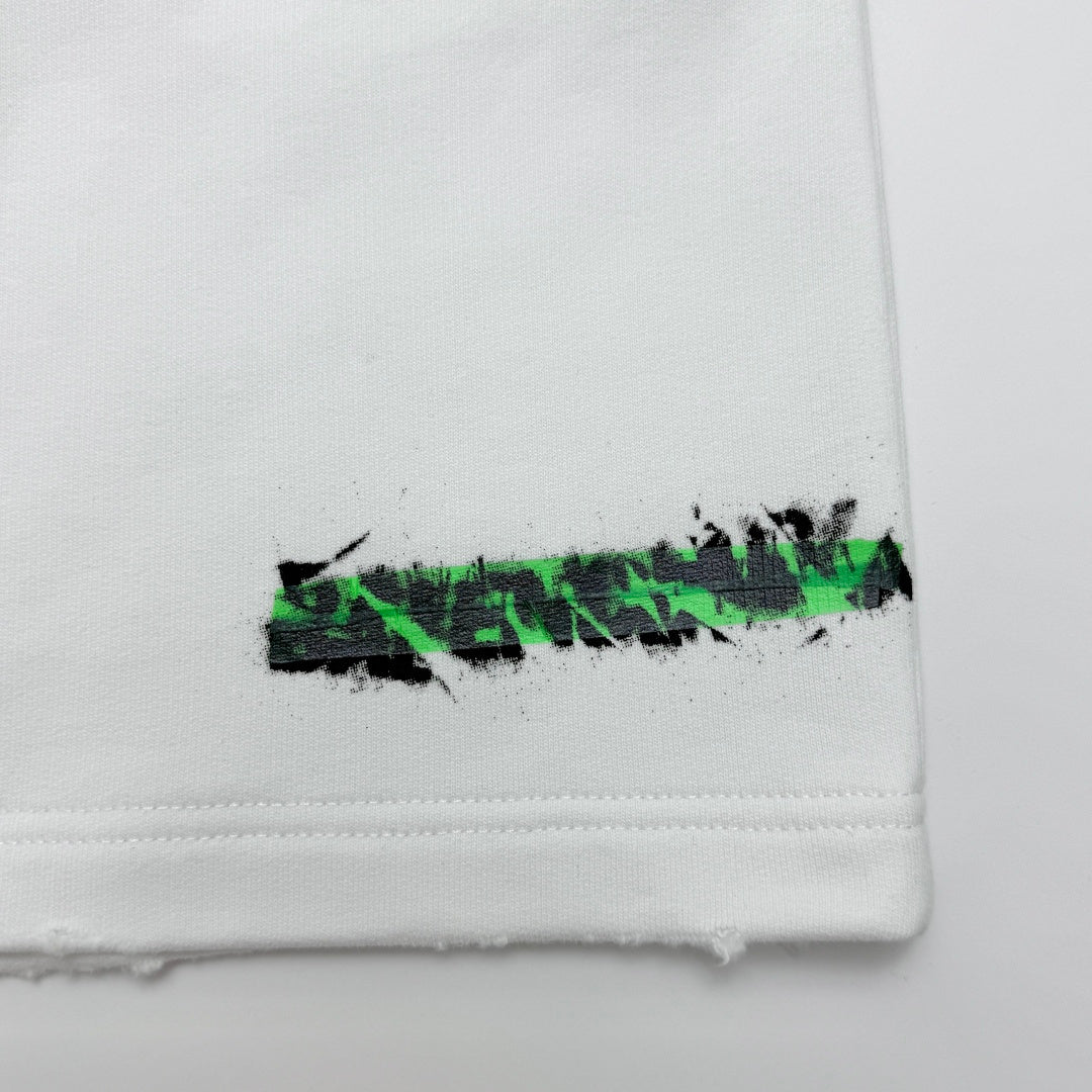 BALENCIAGA MESSY SPRAY Loose Fit Shorts