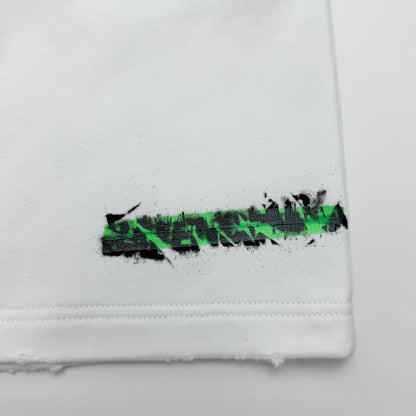 BALENCIAGA MESSY SPRAY Loose Fit Shorts