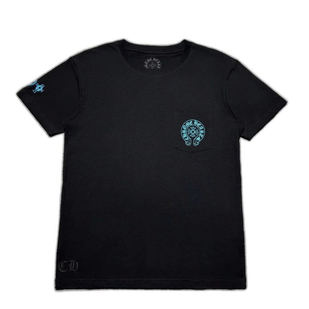 Chrome Hearts Triple Cross Pocket Graphic Print T-Shirt