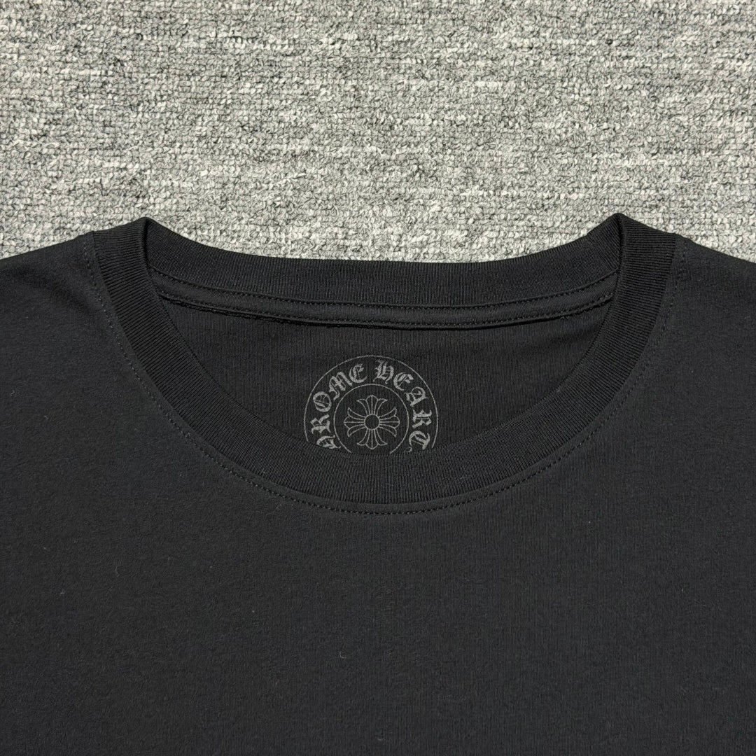 Chrome Hearts Triple Cross Pocket Graphic Print T-Shirt