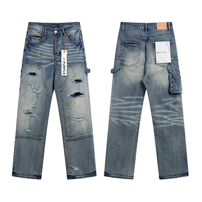 PURPLE BRAND  relaxed fit carpenter jeans