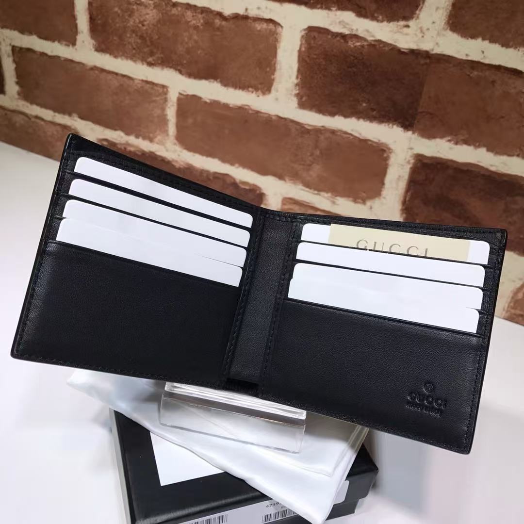 GUCCI Dorian Guccissima Bi-fold Wallet