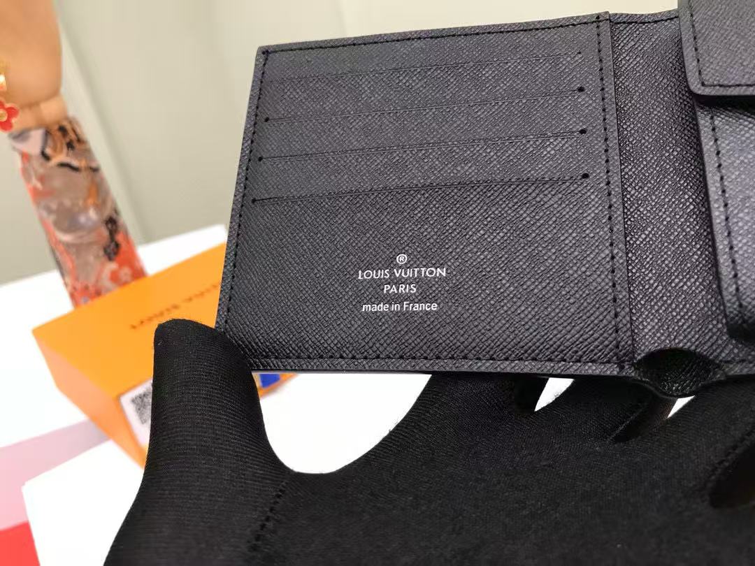 Louis Vuitton Damier Graphite Portefeuille Marco Bifold Wallet