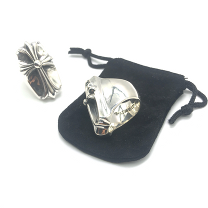 Chrome Heart Cross Monument Ring Men's Ring