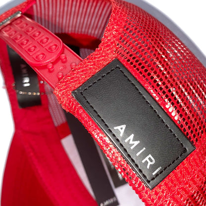 AMIRI logo-print trucker hat