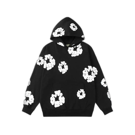 DENIM TEARS The Cotton Wreath Sweatshirt "Black"