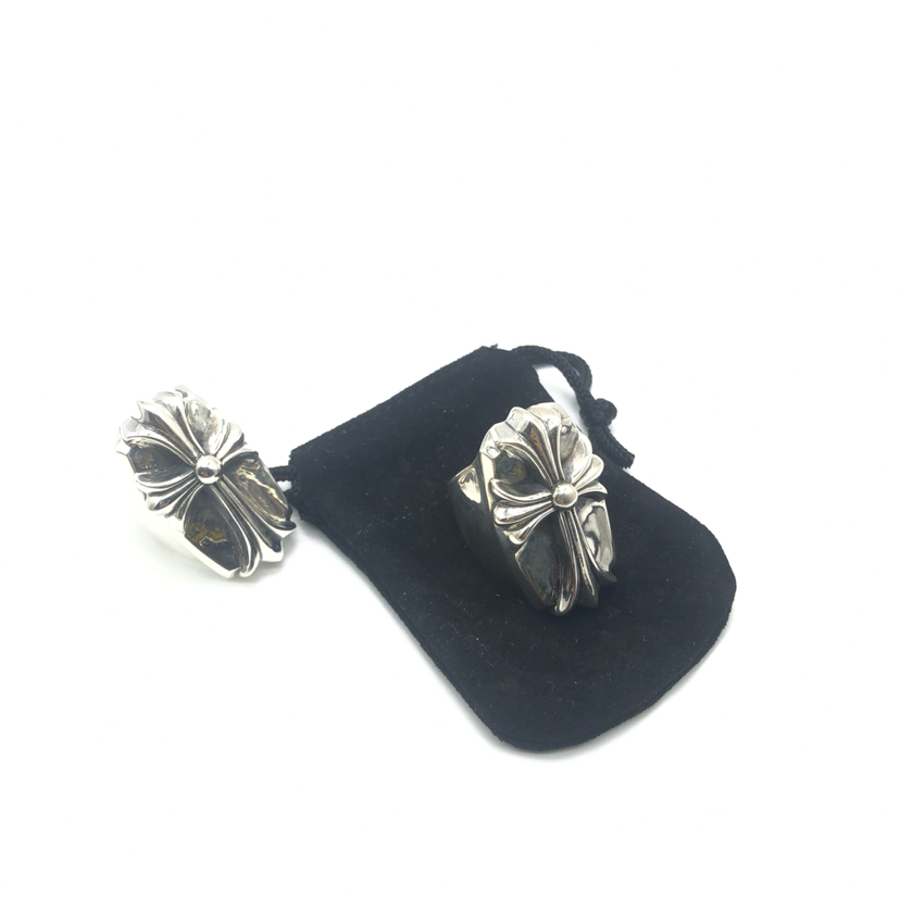 Chrome Heart Cross Monument Ring Men's Ring