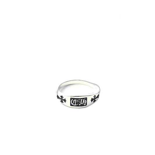 CHROME HEARTS Ch Letter Ring