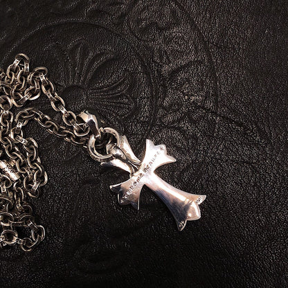 CHROME HEARTS Heart Cross Necklace