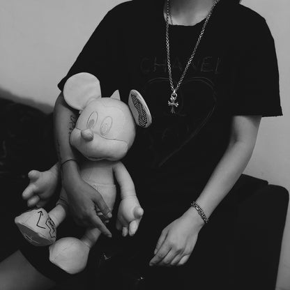 CHROME HEARTS Heart Cross Necklace