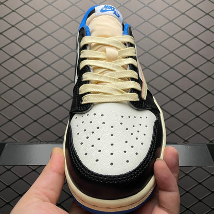 Travis Scott × Fragment × Nike Air Jordan 1 Low OG SP "Military Blue"