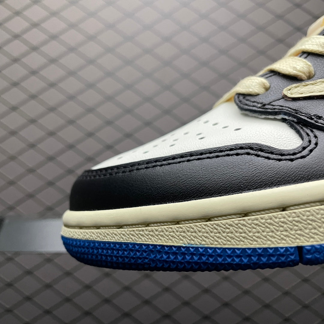 Travis Scott × Fragment × Nike Air Jordan 1 Low OG SP "Military Blue"