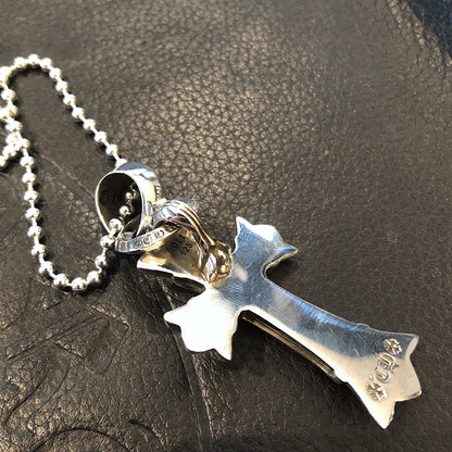 Chrome Hearts Double Cross Pendant