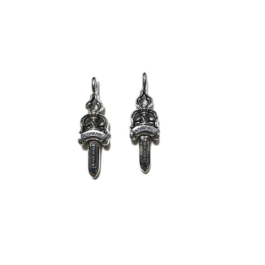 Chrome Hearts Letter Ring Sword Necklace