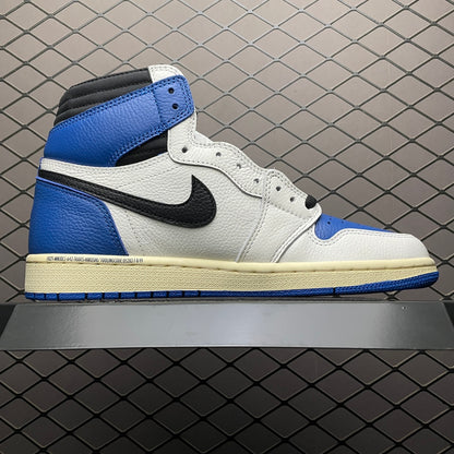 Travis Scott × Fragment × Nike Air Jordan 1 Retro High OG SP "Military Blue"