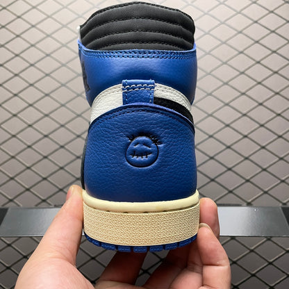 Travis Scott × Fragment × Nike Air Jordan 1 Retro High OG SP "Military Blue"