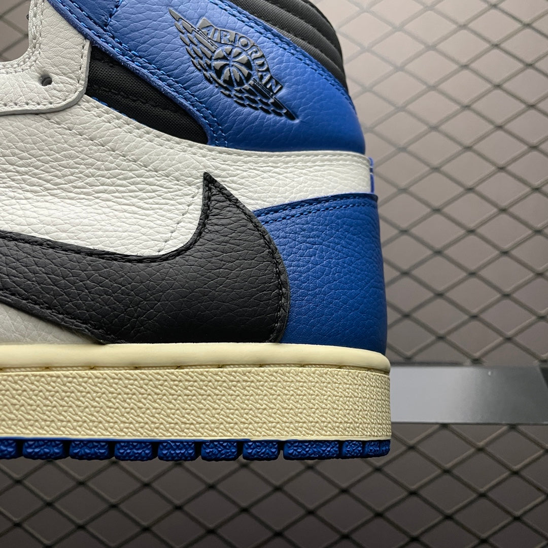 Travis Scott × Fragment × Nike Air Jordan 1 Retro High OG SP "Military Blue"