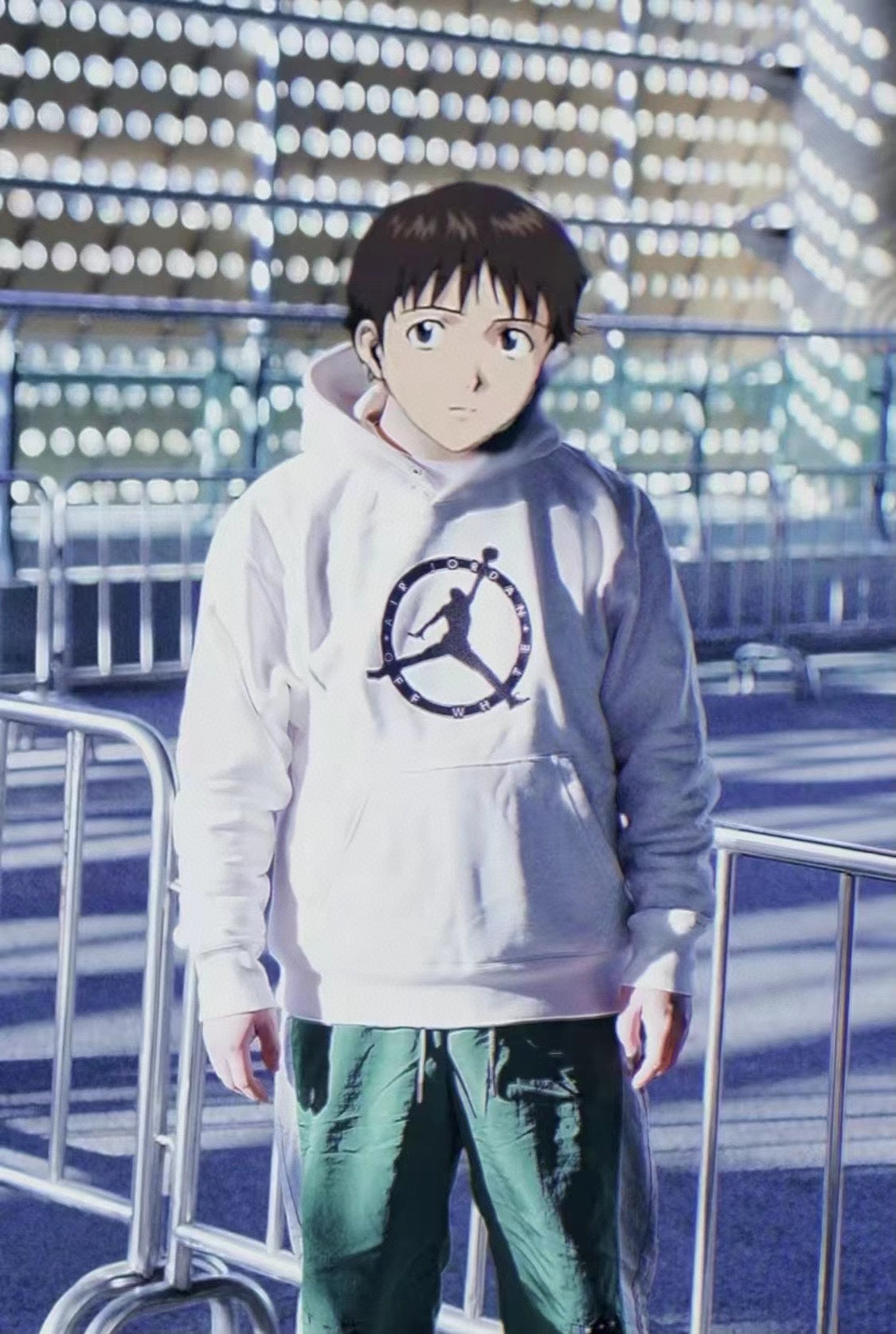 JORDAN BRAND AS M J OW HOODIE