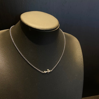 Chrome Hearts Cross Clavicle Necklace