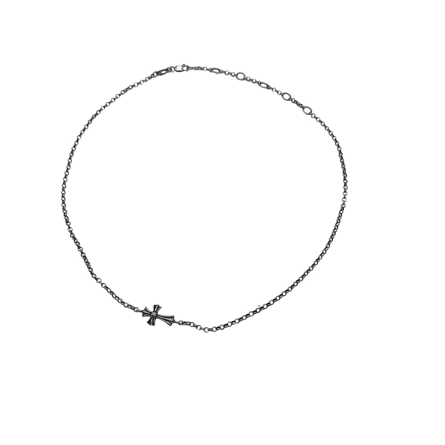 Chrome Hearts Cross Clavicle Necklace