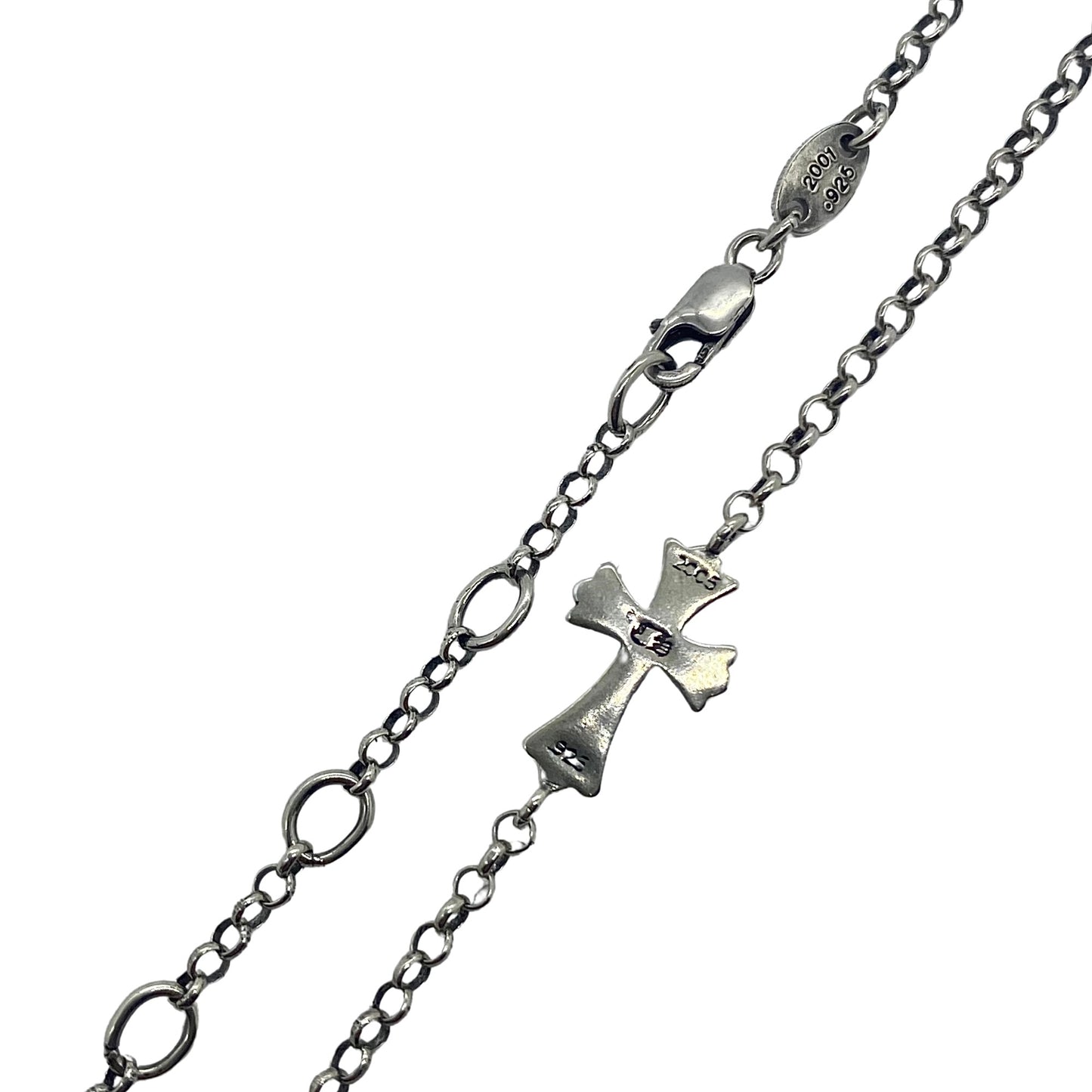 Chrome Hearts Cross Clavicle Necklace