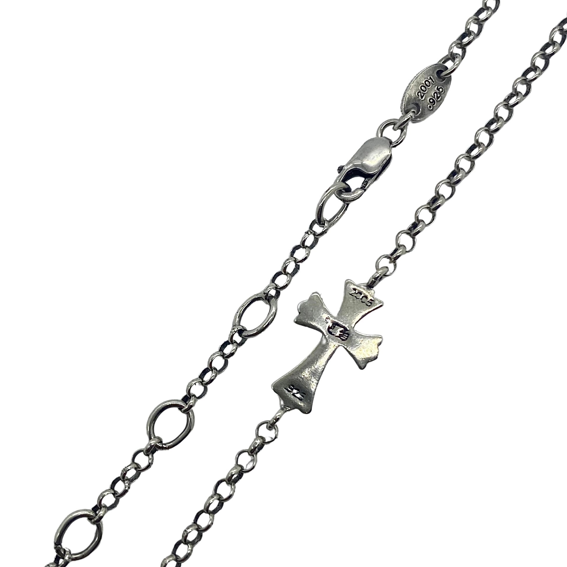 Chrome Hearts Cross Clavicle Necklace