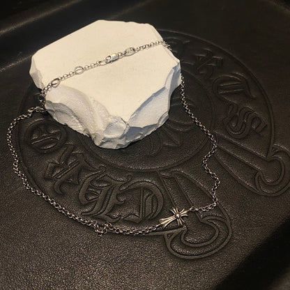 Chrome Hearts Cross Clavicle Necklace