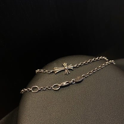 Chrome Hearts Cross Clavicle Necklace