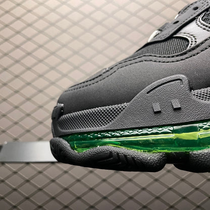 BALENCIAGA Triple S "Black/Yellow Fluo"