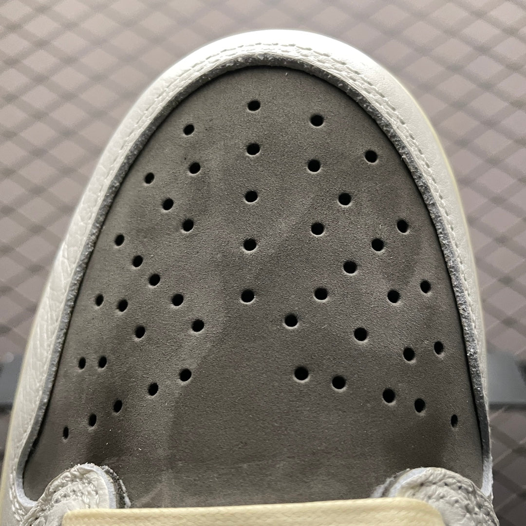 Travis Scott × Nike Air Jordan 1 Low OG SP "Reverse Mocha/Sail and Ridgerock"