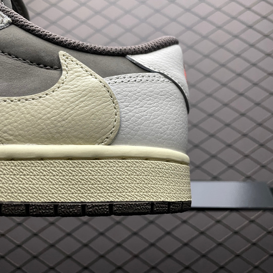 Travis Scott × Nike Air Jordan 1 Low OG SP "Reverse Mocha/Sail and Ridgerock"