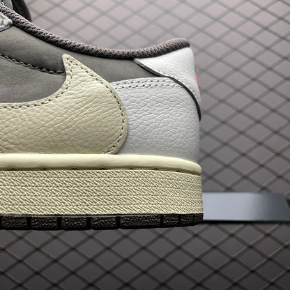 Travis Scott × Nike Air Jordan 1 Low OG SP "Reverse Mocha/Sail and Ridgerock"