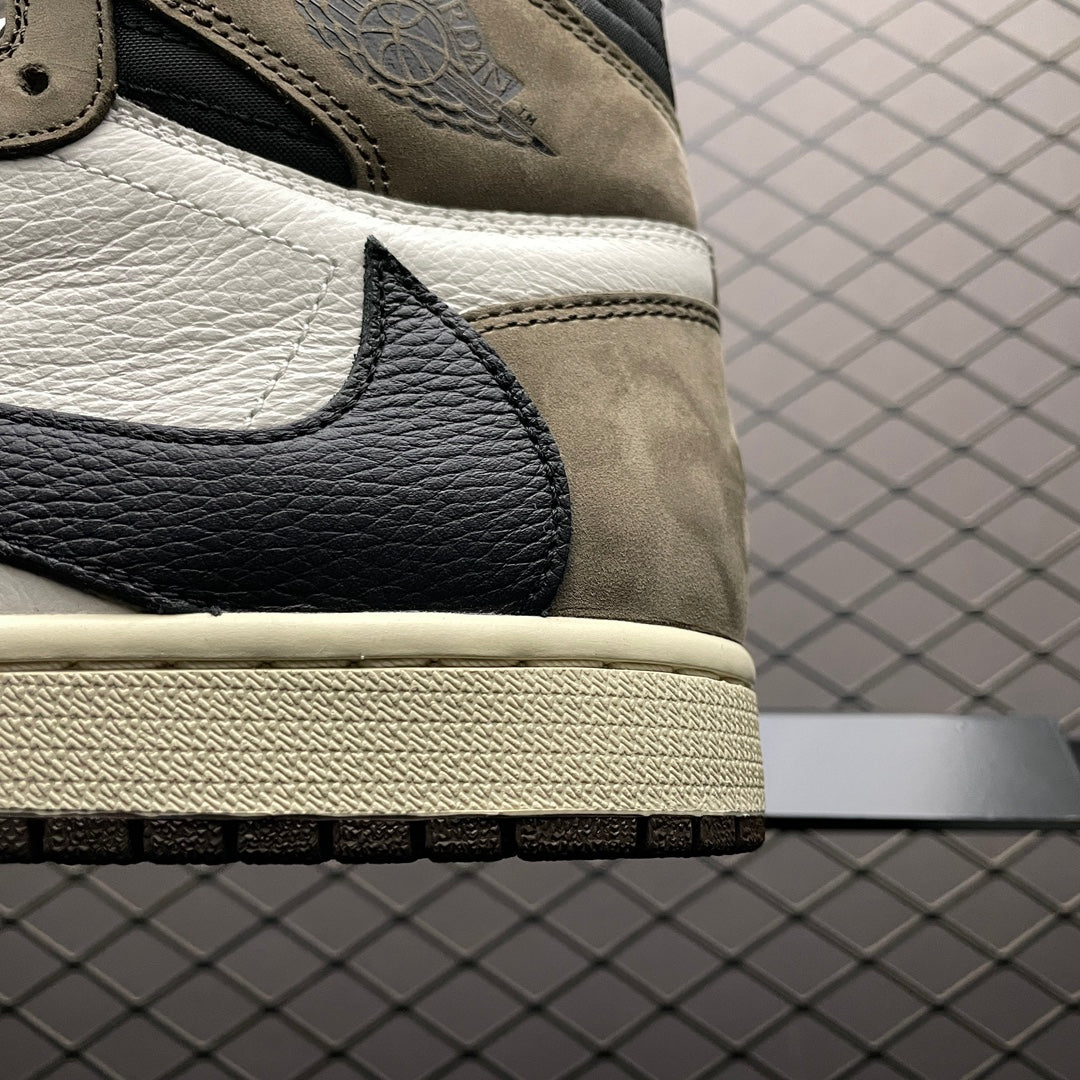 Travis Scott × Nike Air Jordan 1 Retro High OG TS SP "Sail/Dark Mocha"