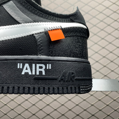 Off-White × Nike Air Force 1 Low "Black"