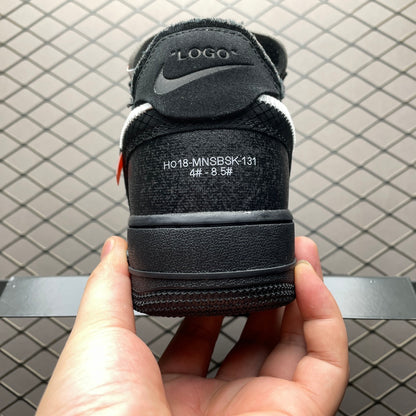 Off-White × Nike Air Force 1 Low "Black"