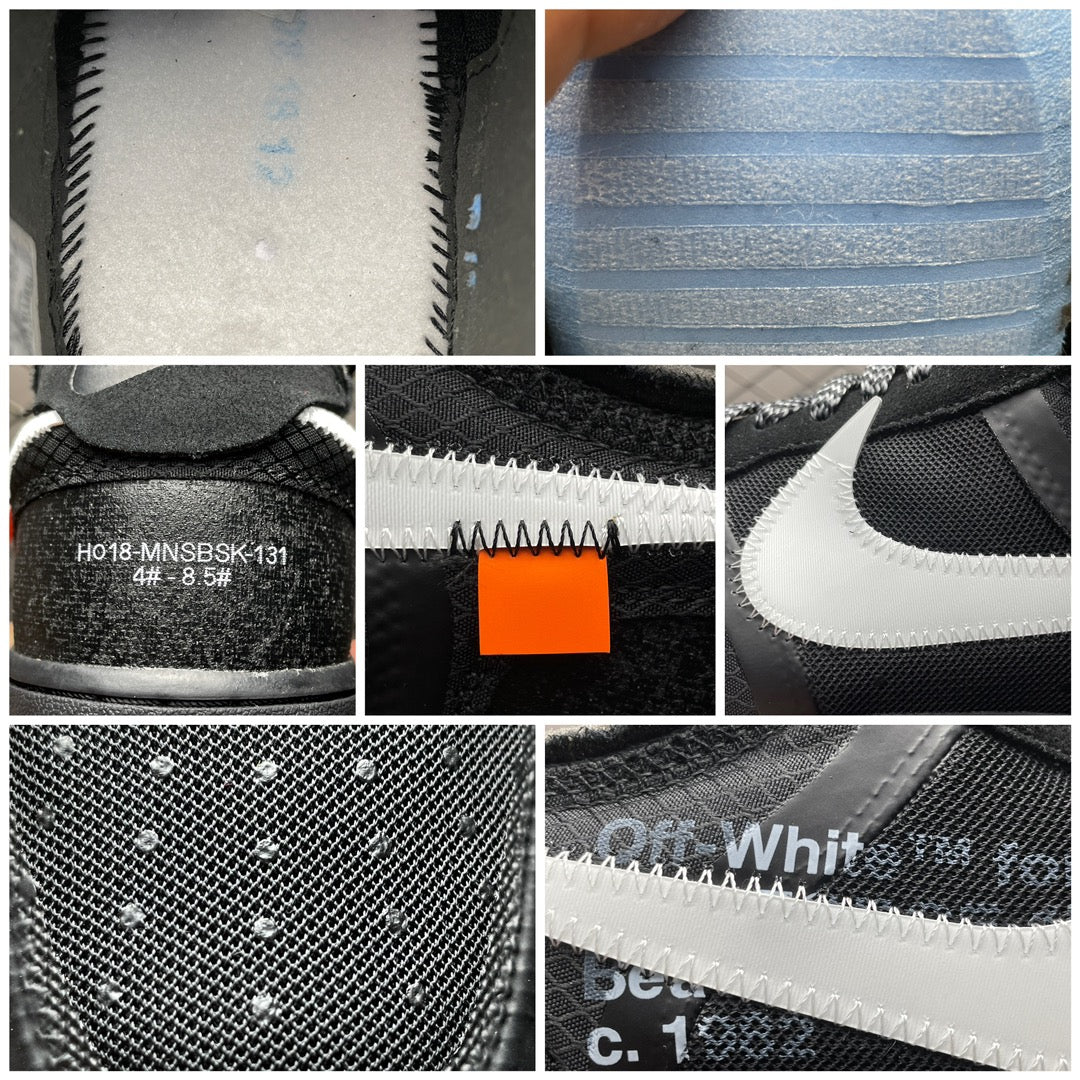 Off-White × Nike Air Force 1 Low "Black"