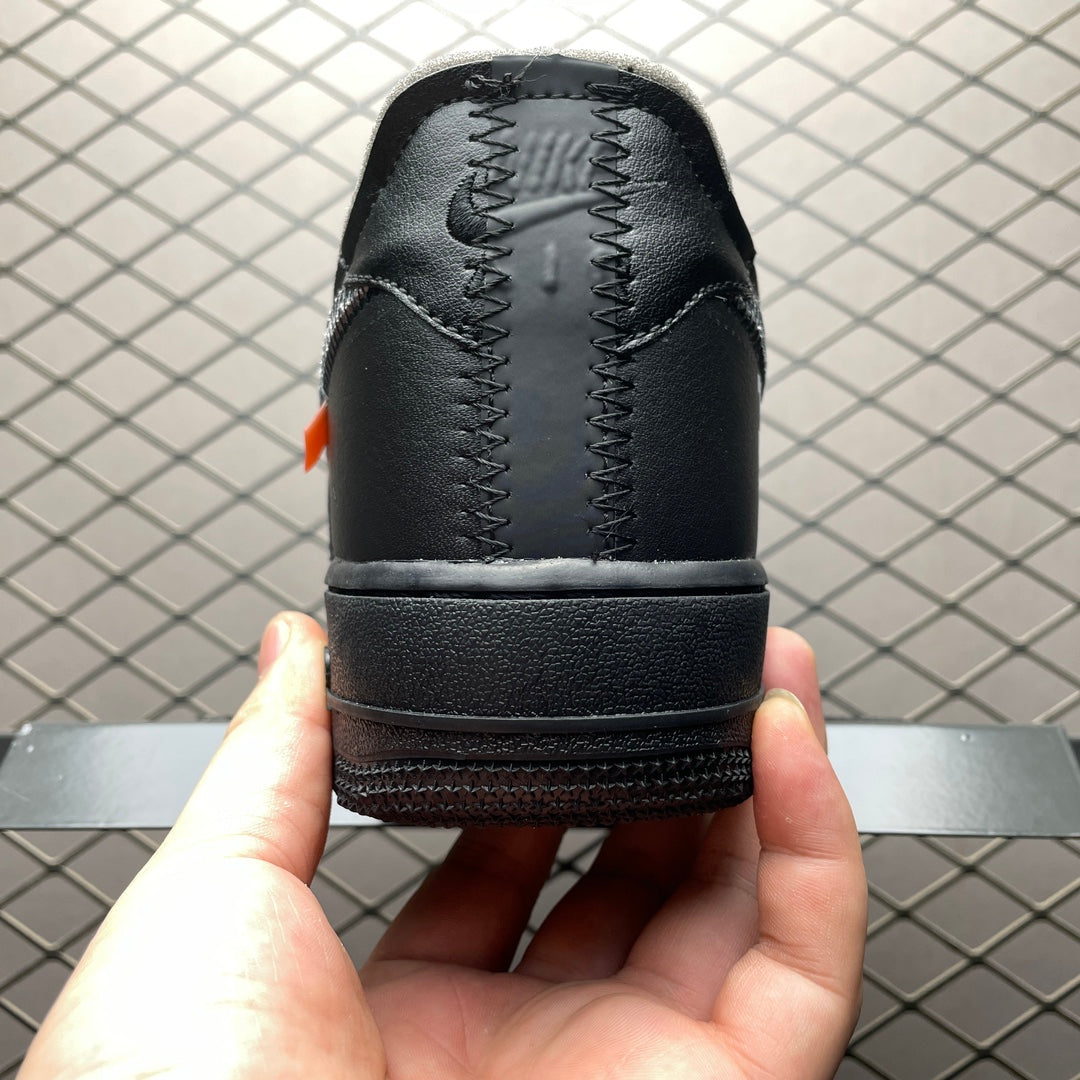 Off-White × Moma × Nike Air Force 1 Low "Black"