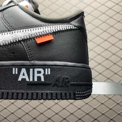 Off-White × Moma × Nike Air Force 1 Low "Black"