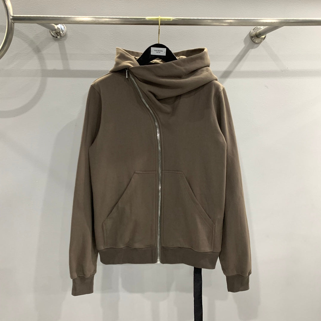 Rick Owens DRKSHDW x Champion Zip Hoodie Black Collaboration