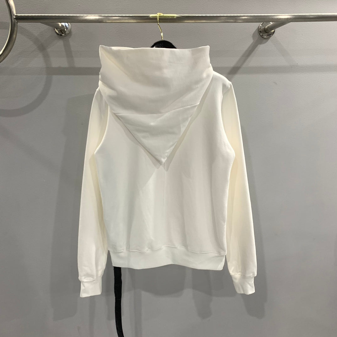 Rick Owens DRKSHDW x Champion Zip Hoodie Black Collaboration