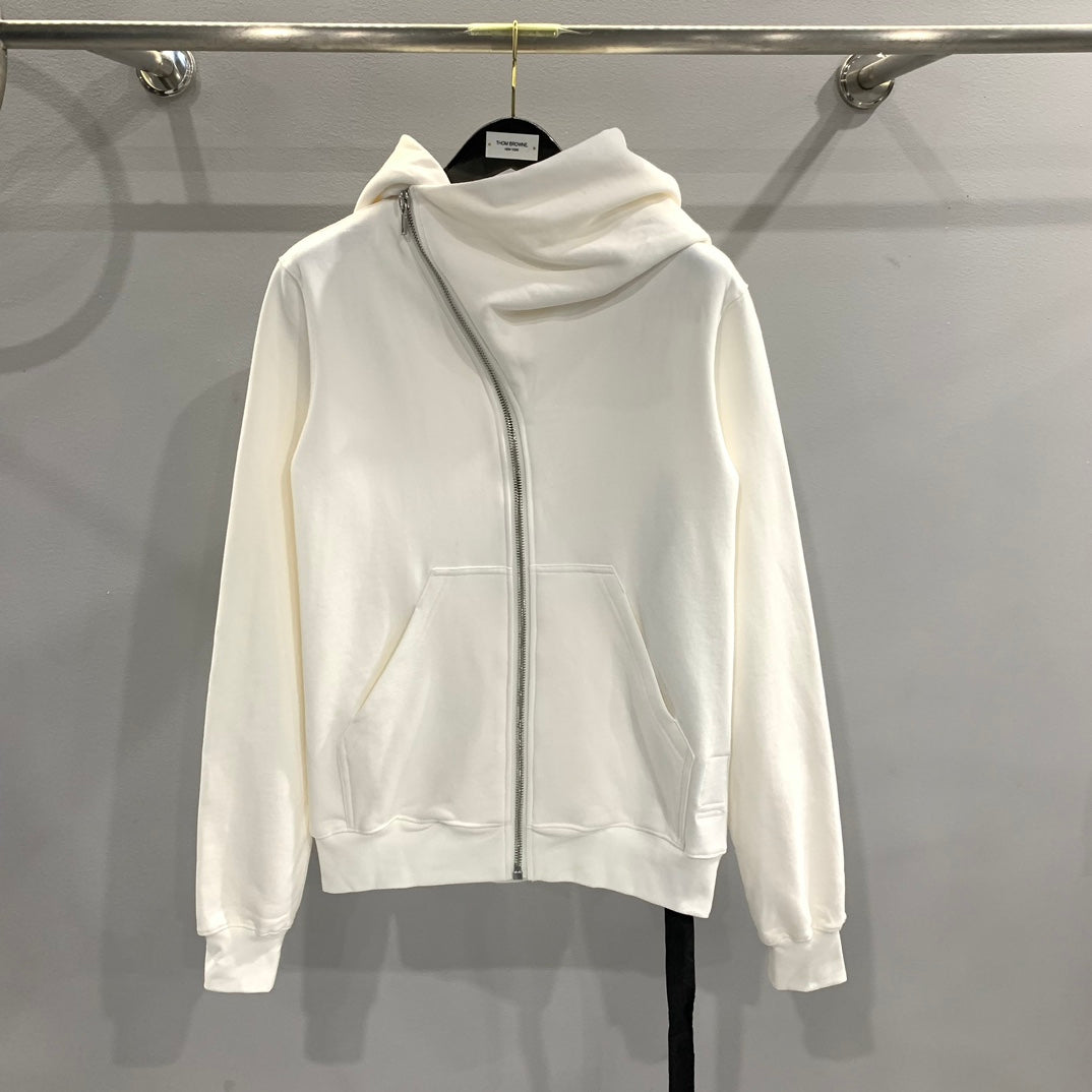 Rick Owens DRKSHDW x Champion Zip Hoodie Black Collaboration
